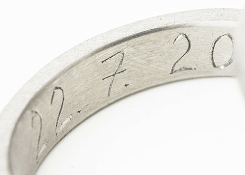 Jewellery engraving