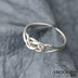 Kuplung Silver - Stříbrný prsten