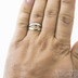 Gemini Ring - zlat a damasteel prsten velikost 62 na ruce - SK2393 (8)