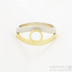 Gemini Ring - zlat a damasteel prsten - SK2393