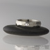 Zlaté snubní prsteny - Skalák Gold white a diamant 2 mm