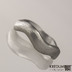 Kovaný nerezový snubní prsten - Meandr Klasik, velikost 54, pomerančová kůra