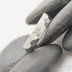 Skalk leskl a ir diamant 1,7 mm - Snubn / Zsnubn prsten z nerezov oceli