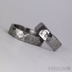 DRAILL + ir diamant 1,7 mm - Prsten kovan z nerezov oceli - leskl