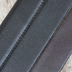 Opasky 3 cm - černý s "prošíváním", černý, hnědý