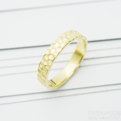 Marro Gold yellow - zlatý snubní prsten - SK3967