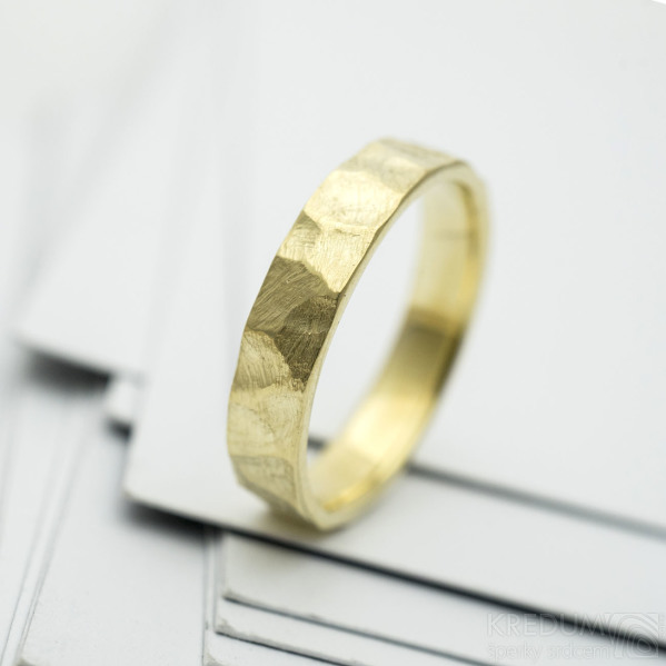 RAW snubn prsten gold yellow (5)