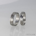 Draill + ir diamant 1,5 mm - Prsten kovan nerezov ocel, zatmaven a peletn