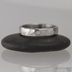 Prsten kovan nerezov ocel - Draill + ir diamant 1,5 mm - svtl, leskl