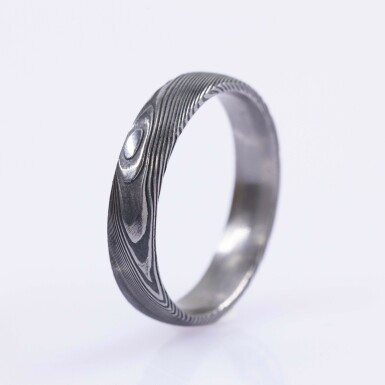 Prima d�evo - Kovan� snubn� prsten z nerez oceli damasteel, vel. 53, CR6166