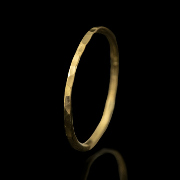 Plain gold yellow Natura - zlat snubn prsten, vel. 50, CR6522