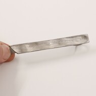 Loper - vzor devo, svtl - spona na kravatu z nerezov oceli damasteel, CR5414