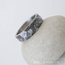Draill tmavý a čirý diamant 1,7 mm - 52, šířka 5,5 mm, tlouš´tka střední - Ocelový zásnubní prsten, k 2512 (3)