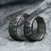 prsteny Raw tmav  - velikosti 55 a 62, oba ka 8 mm, profil C - K 0959