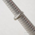 Gracia s pravou perlou - Prsten damasteel, velikost 56, šířka od 7 do 4,8 mm a tloušťka od 5 do 1,5 mm - produkt S1147