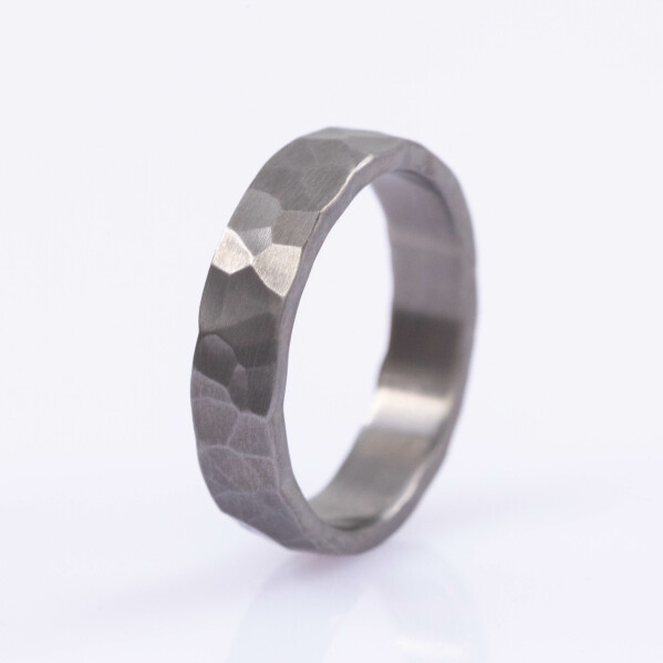 Natura titan - matn� - kovan� snubn� prsten, vel. 59, CR6453