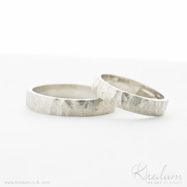 RAW gold white - zlat snubn prsten