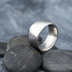 Kumali nerez -velikost 67 CF, šířka 10,6 mm, tloušťka 1,8 mm, mat - Kovaný nerezový snubní prsten, SK1291 (6)