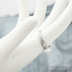 Liena s bílou perlou - vel 53,5, šířka hlavy 5,5mm dlaň 3mm, voda - lept 75% SV, perla 6,2mm - Damasteel zásnubní prsten- sk1973 (2)