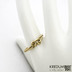 Loop Yellow - Zlatý snubní prsten - barva prstenu na fotografii je upravovaná