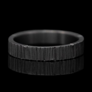 Wood Tantalum - Matte � Size 53,5 - Wedding Ring, CR6479