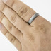 Prima - devo, tmav - Snubn prsten damasteel, produkt SK3218