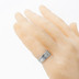 Prima - devo - velikost 50, ka 7,5 mm, tlouka stny 1,6 mm, profil C - Snubn prsten damasteel - produkt SK2692 - na uml ruce