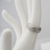 Prima kolečka - Kovaný snubní prsten z oceli damasteel, velikost 45, produkt č. 992