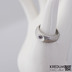 prsten Eli damasteel ametyst 3 mm stříbro, SK1276 - velikost 53 šířka hlavy 7,2 mm / do dlaně 5,2 mm tloušťka hlavy 2,9 mm / do dlaně 1,8 mm Struktura čárky - lept 75% světlý