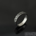 Rock BG tmav - velikost US 4,25 (47,5), ka 3,5 mm - Nerezov prsten  - et 1902 (2)