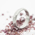 Rocksteel a diamant 1,7 mm - Kovan zsnubn prsten damasteel - devo, svtl - velikost 49; ka 4 mm - produkt SK2911