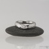 Snubn prsten s diamantem - Rock damasteel a ir diamant 2,3 mm, struktura devo, lept svtl jemn, profil B + CF - velikost 49, ka 4,5 mm - Et 1105