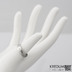 Kovaný prsten damasteel - Liena s pravou perlou - dřevo, velikost 49