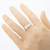 Silver Draill leskl - Stbrn snubn prsten velikost 58 ka 7 mm - SK2882 (1)