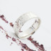 Silver Draill leskl - Stbrn snubn prsten, velikost 58, ka 7 mm, tlouka stny 1,7 mm - produkt SK2882
