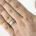 BETULA - kovaný snubní prsten z nerezové oceli