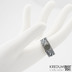 Snubní prsteny damasteel Víla vod - vltavín, 57 8 mm 75TM k 0919 (6)