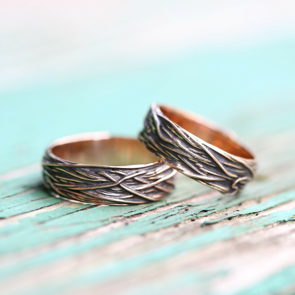 Red gold on sale wedding ring