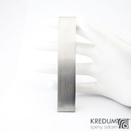 Linka klasik matn - zklad 8 cm, e 1,6 cm - Nerezov spona do vlas