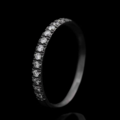 Sirael Tantalum - Ring with Diamonds