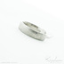 Prima devo - Kovan snubn prsten z nerez oceli damasteel, V4834