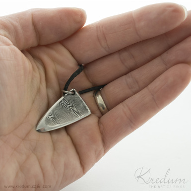 Long s okem - Kovan pvsek damasteel, V4863