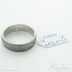 Prima koleka - Kovan snubn prsten z oceli damasteel, V4924