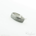 Prima devo - Kovan snubn prsten z nerez oceli damasteel, V4988