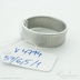 Collium - Kovan snubn prsten se lbkem, ocel damasteel - rky - V4794