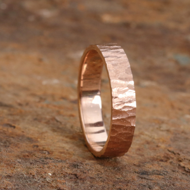 RAW gold red - zlat snubn prsten, vel.62/4,5/1,3 mm - CR5530