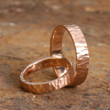 RAW gold red - red gold wedding ring