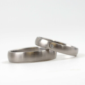 prsteny Prima nerez matn� a diamant 1,5 mm